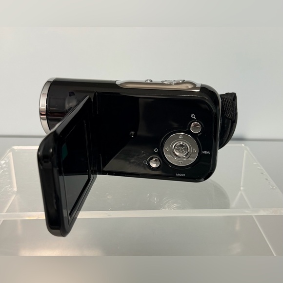 Black Digital Video Camera LCD Display Screen - Picture 4 of 10